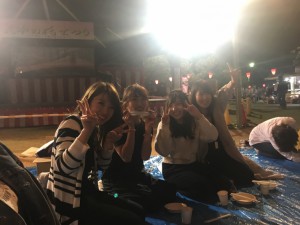 お花見をみんなでしましたー！！＾＾