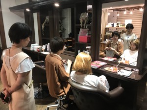 こーじ　スタイリストに向けて☆