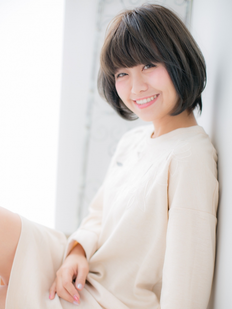 フリンジバング☆大人ボブa
